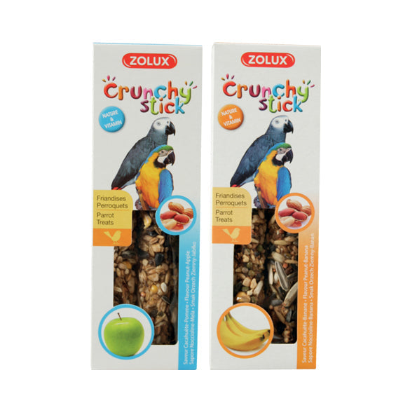 Zolux reward crunchy sticks for parrot birds