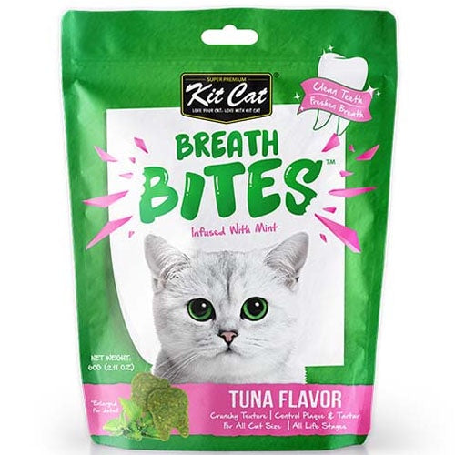 Kit Cat Breath Bites Treats Tuna Flavor 60g