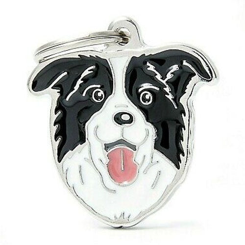 Border Collie pendant necklace