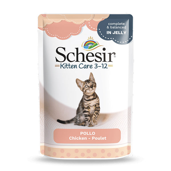 Schesir Polo Chicken Wet Food in Lectin Jelly, 85 g